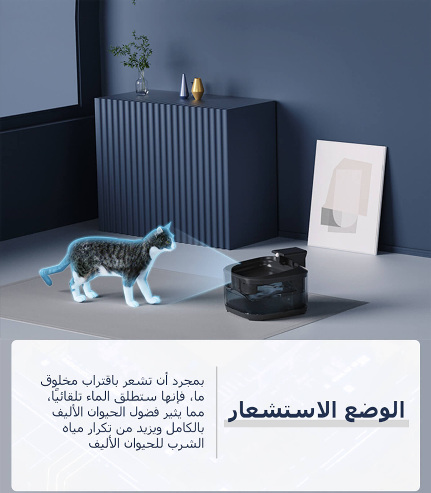 Automatic Wireless Cat Water Fountain